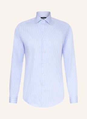 Reiss Hemd Remote Bengal Slim Fit blau