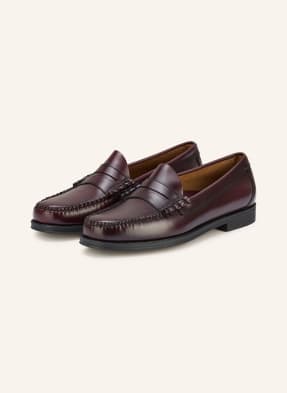 G.H.Bass Penny Loafers Weejun Ii tmavě červená
