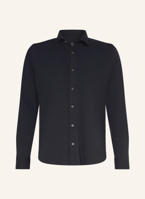 Marc O'polo Košile S Piké Vzorem Shaped Fit tmavě modrá