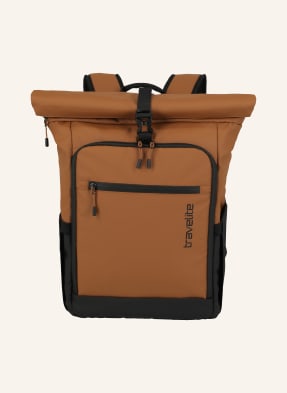 Travelite Rucksack Briize Roll Up 24 L Mit Laptop-Fach braun