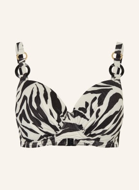 Primadonna Bikiny S Ramínky Dalice S Třpytivou Nití černá / stříbrná