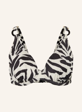 Primadonna Bikiny S Ramínky Dalice S Třpytivou Nití černá / stříbrná