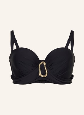 Primadonna Bandeau Bikiny Uvita černá