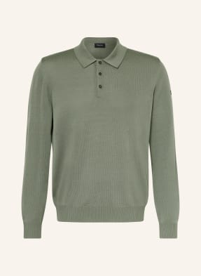 Maerz Muenchen Strick-Poloshirt gruen