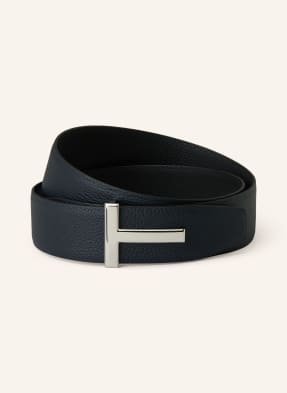 Tom Ford Ledergürtel blau