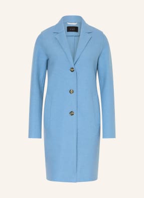 Oui Wollmantel blau