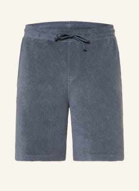 Juvia Frottee-Shorts Dameon blau