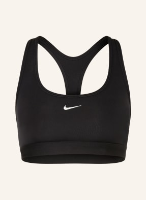 Nike Sport-Bh Swoosh schwarz