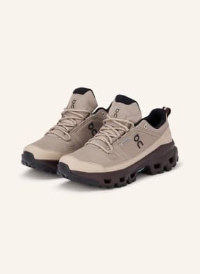 On Wanderschuhe Cloudrock Low Wp braun