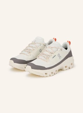 On Wanderschuhe Cloudrock Low Wp weiss