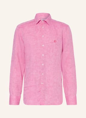 Etro Leinenhemd Regular Fit pink