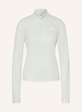 Nike Laufshirt Trail silber