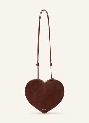 Alaïa Umhängetasche Le Coeur braun