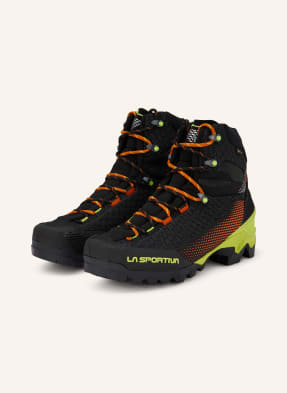 La Sportiva Horské Boty Aequilibrium St Gtx černá / oranžová / neonově žlutá