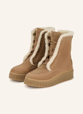Marc O'polo Plateau-Boots beige
