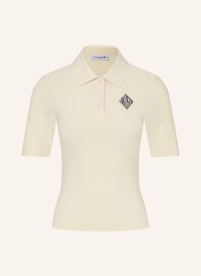 Lacoste Jersey-Poloshirt weiss