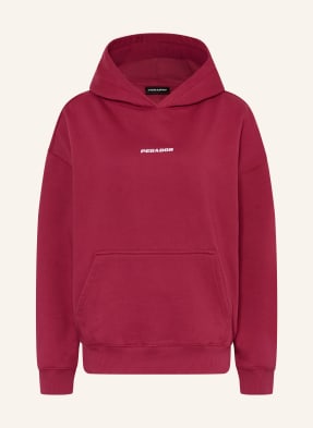 Pegador Oversized Mikina S Kapucí Clarita tmavě červená