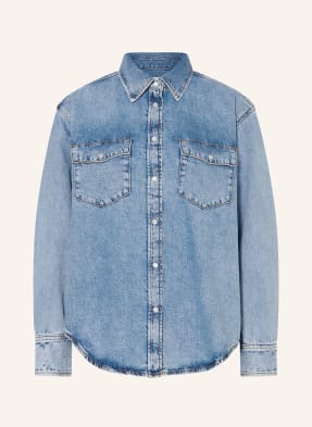 Gant Jeansbluse blau