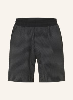 Lululemon Běžecké Šortky Pace Breaker Reflective černá / světle šedá