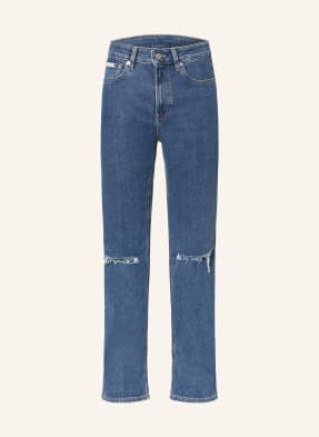 Calvin Klein Jeans Rovné Džíny 2k1 destroyed sea