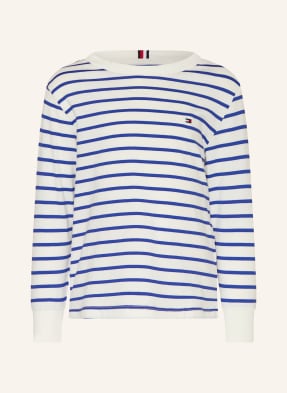 Tommy Hilfiger Dlouhé Rukávy bílá / modrá