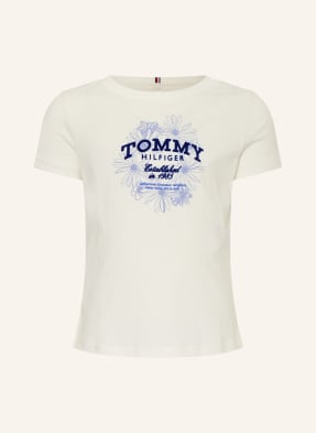 Tommy Hilfiger Tričko bílá / modrá