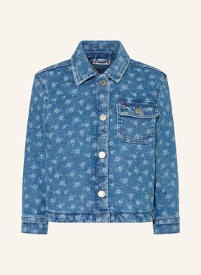 Tommy Hilfiger Džínová Bunda modrá / tmavě modrá