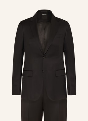 Zegna Oblek Slim Fit černá