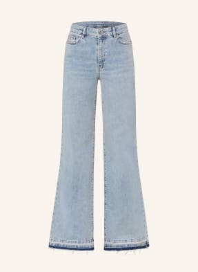 Oui Džíny Se Širokými Nohavicemi 5300 blue denim