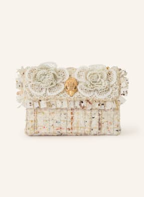 Kurt Geiger Schultertasche Kensington Mit Schmucksteinen weiss