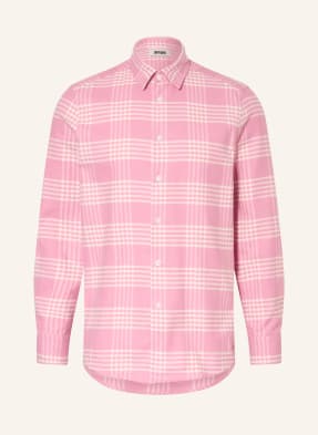 Drykorn Flanelová Košile Ramis Regular Fit růžová / režná