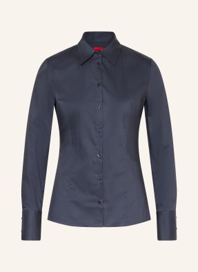 Hugo Hemdbluse The Fitted Shirt blau