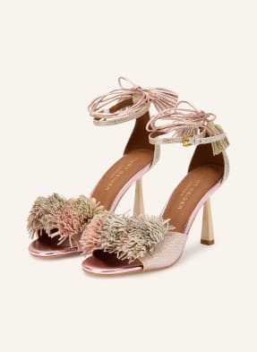Kurt Geiger Sandály S Ozdobnými Kameny růžová / stříbrná