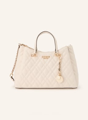 Guess Handtasche Isemay weiss