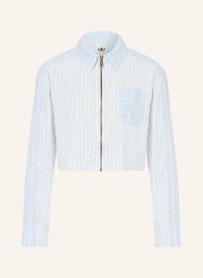 Adidas Originals Košile Essentials bílá / tmavě modrá