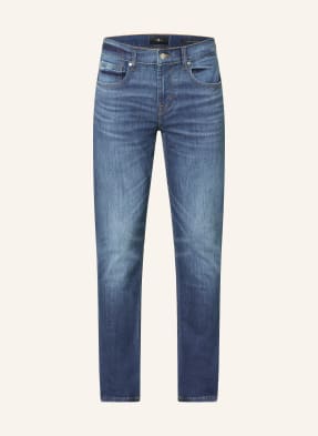 7 For All Mankind Jeans Slimmy Tapered Skinny Fit blau