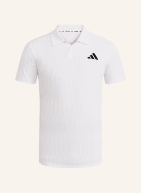 Adidas Funktions-Poloshirt Freelift weiss