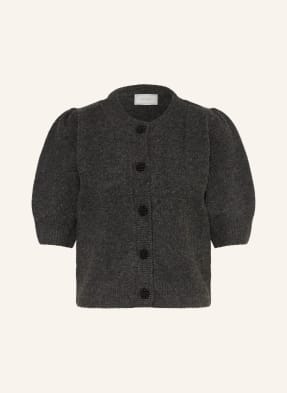 Neo Noir Strickjacke Trudy Mit 3/4-Arm grau