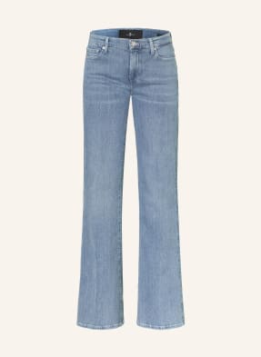 7 For All Mankind Flared Jeans Dojo blau