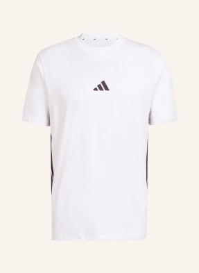 Adidas Tričko Essentials 3-Stripes bílá