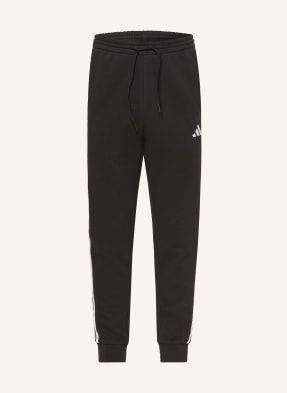 Adidas Tepláky Essentials 3-Stripes černá / bílá