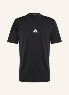 Adidas Tričko Essentials 3-Stripes černá