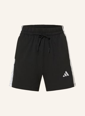 Adidas Šortky Essentials 3-Streifen černá / bílá