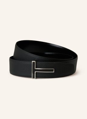 Tom Ford Ledergürtel Zum Wenden schwarz