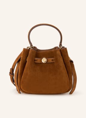Tory Burch Beuteltasche Romy Mini braun