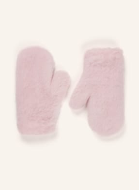 Max Mara Rukavice Ombrato světle růžová