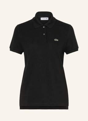 Lacoste Piqué-Poloshirt schwarz