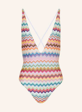 Missoni Plavky S Třpytivou Nití růžová / tyrkysová / tmavě modrá