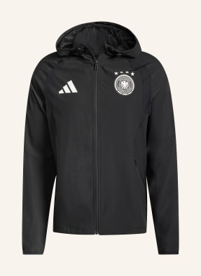 Adidas Funkční Bunda Deutschland Tiro Travel černá