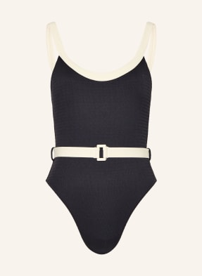 Seafolly Plavky Bandwave černá / režná
